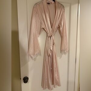 Vintage Striped Women's Robe